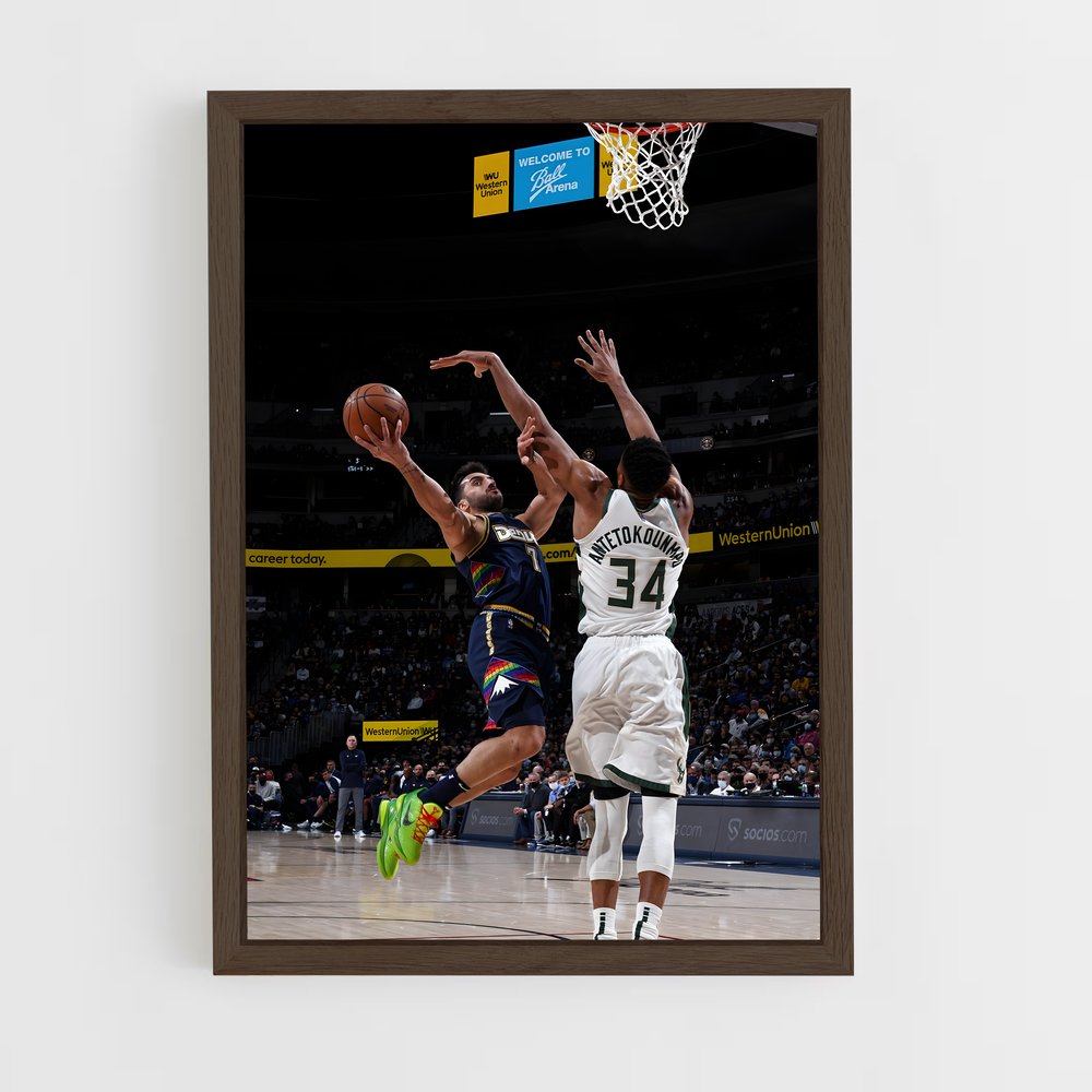 Poster Facundo campazzo – affiche Basketball (vue 5)